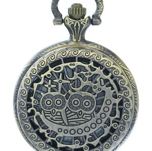 New owls owl pocket watch